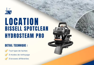 Location Shampouineuse Bissell à Creil